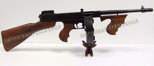 Replica Ametralladora Thompson 1:1 -no Fogueo Airsoft Poston