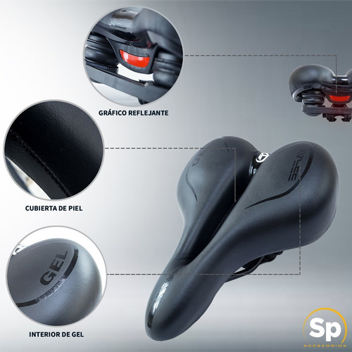 Asiento Para Bicicleta Vzr Prostatico Diseño Innovador