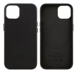 Case Para iPhone 13 Piel Sintética Con Magsafe Negro