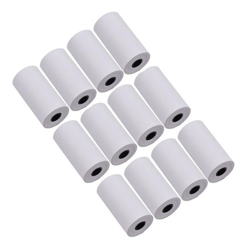 X12 Rollo Papel Termico 58mm Rollos De Papel Transbank 57x30