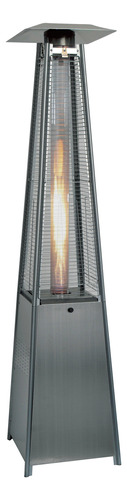 Estufa A Gas Exterior Terraza Obelisk Inox Klyma