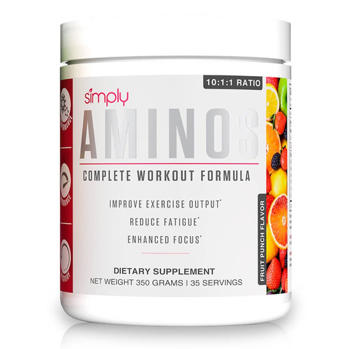 Aminos 10:1:1 Simply Vitamins (35 Servicios) Envio Gratis