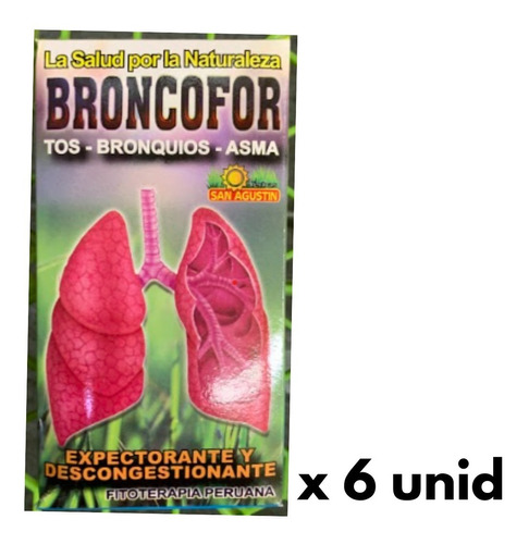 Broncofor Expectorante Descongestionante 6 Unid