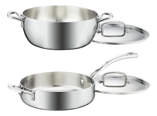 Cuisinart French Classic Tri-ply Inoxidable 10 Piezas...