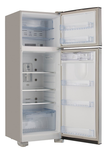 Imagen 3 de 4 de Heladera inverter no frost GE Appliances HGE455M silver con freezer 406L 220V