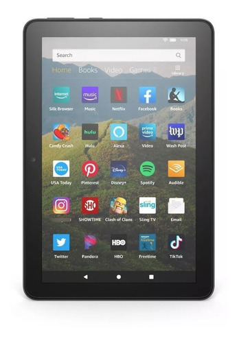 Tablet Amazon Fire HD 8 2020 KFONWI 8" 32GB black y 2GB de memoria RAM