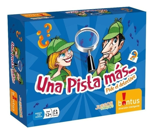 Juego De Mesa Portatil Una Pista Mas Bontus En Caja Tun