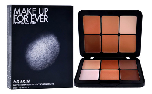 Paleta De Modelagem De Pele Hd, 30 Ml, Maquiagem Para Sempre