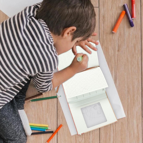 Caderno De Capa Dura De Desenho Animado Diário Infantil Para