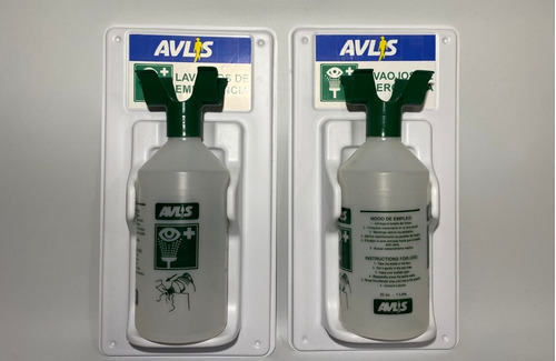 Imagen 2 de 3 de Estaciones Lavaojos. 2 Botellas Bidones Avlis. Sin Solución.