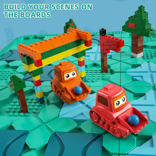 Logical Road Builder, Juego De Mesa De Juegos De Tallo Grand