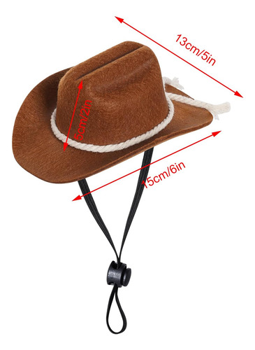 Sombrero De Vaquero Para Perro Disfraz De Vaquero Para ...