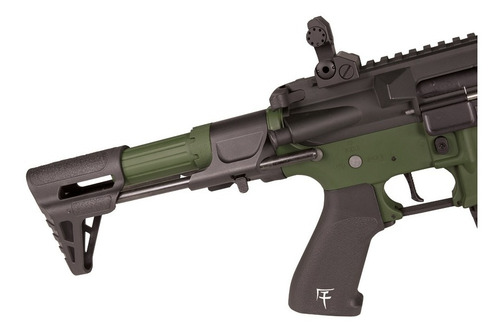 Marcadora Airsoft Saigo Bushido Rei Od Green Full Metal