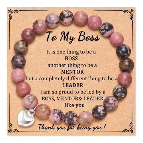 Jogdiam Best Boss Lady Regalos Para Mujer Pulsera De Cuentas