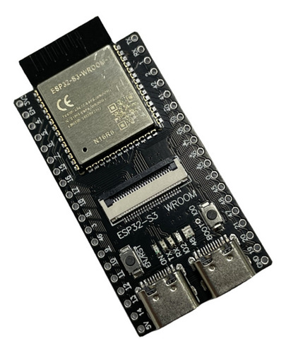 Placa De Desarrollo Esp32-s3 Wroom N16r8, Módulo De Cámara W
