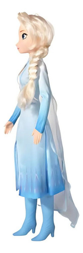 Kit Boneca Elsa E Anna Mini My Size Frozen 2 55cm Babybrink