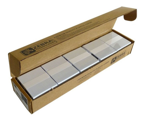Imagen 5 de 6 de 100 Tarjetas De Pvc Zebra Originales Para Credenciales