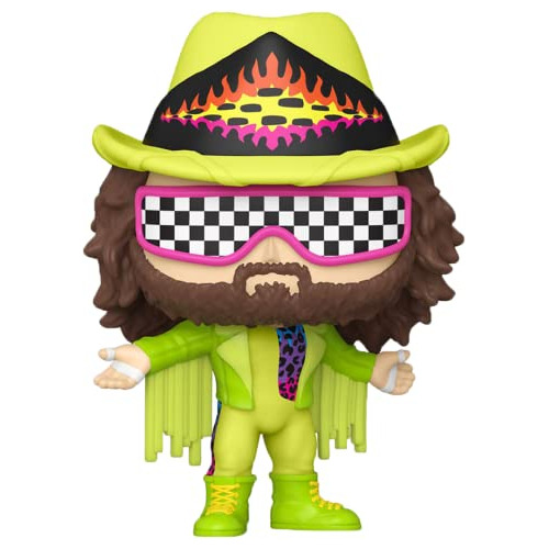 Funko Wwe Macho Man Randy Savage Em Terno Verde Pop! Vinil