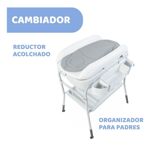 Catre De Baño Bañera Y Cambiador Para Bebés Cuddle & Bubble