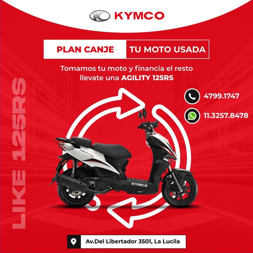 Imagen 4 de 18 de Kymco Agility 125 Rs -financia El 62% En 12c Sin Interés