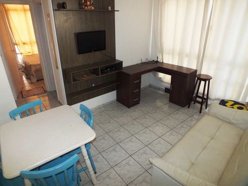 Imagem 15 de 30 de Apartamento Com 1 Dorm, Itararé, São Vicente - R$ 205 Mil, Cod: 1404 - V1404