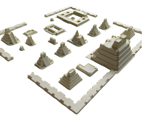 Maqueta México Tenochtitlan Mediana