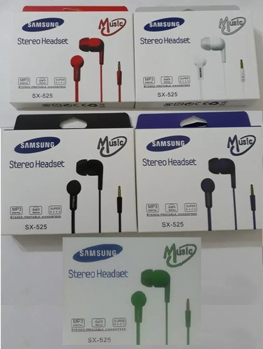 Audifonos Samsung Stero Headset Music Sx-525 Tienda Fisica