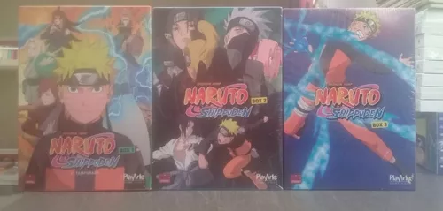 Naruto 3 Temporada Completa Em 3 Dvds