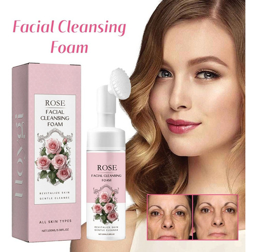 Espuma Limpiadora C Rose, Espuma Limpiadora De Rosas, 100 Ml