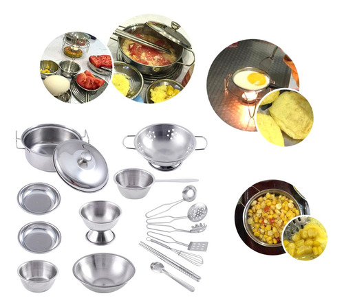 Paquete De 16 Juguetes De Cocina Utensilios De Cocina