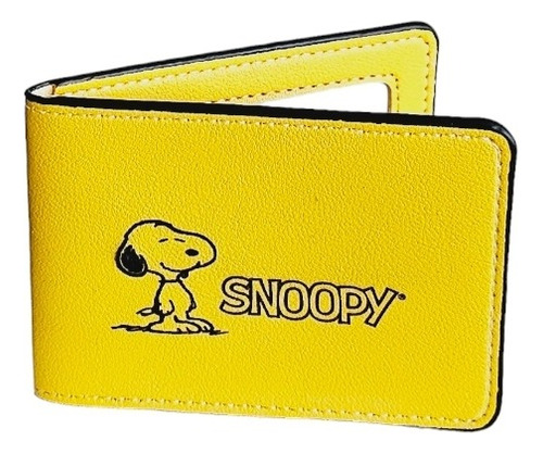 Porta Documentos Tarjetero  Diseño Snoopy