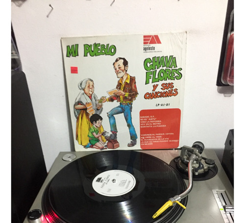 Chava Flores - Mi Pueblo - Lp Disco - Vinyl