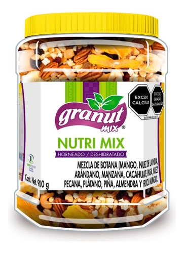 Nueces Y Frutos Secos Granut Mix 900g Envasado
