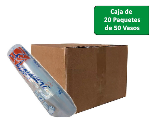 Vaso Desechable Guaiqueri 14 Oz 20x50 Bulto 1000 Unidades