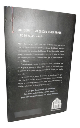 Tormenta De Guerra - Victoria Aveyard - La Reina Roja N°4 (Usado)