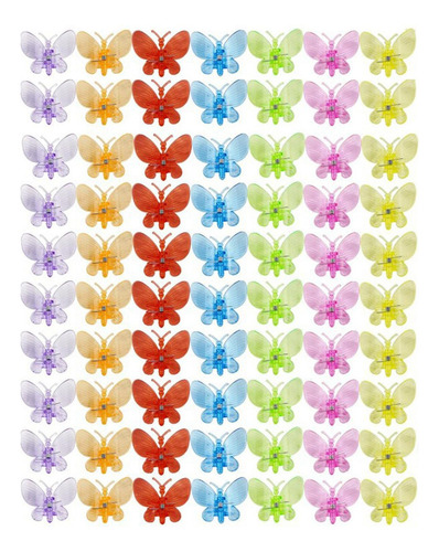 Clipes De Orquídeas Criativas Reutilizáveis 70 Peças