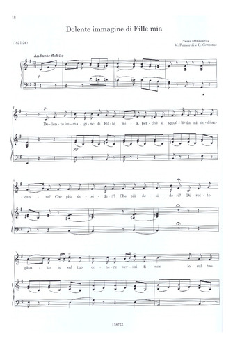 V. Bellini: Songs For Voice And (medium Voice) / Canzoni Pe