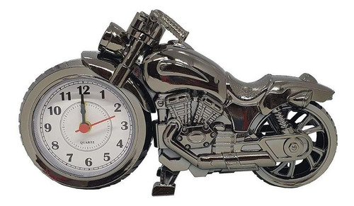 Relógio Despertador Moto Decorativo De Mesa Motocicleta