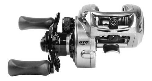 Imagen 5 de 5 de Reel rotativo Marine Sports Venza GTO 11000 derecho color plateado