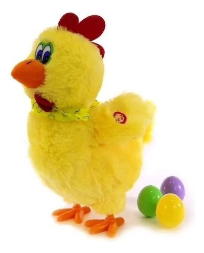 Gallina De Peluche  Que Baila Y Pone Huevos 