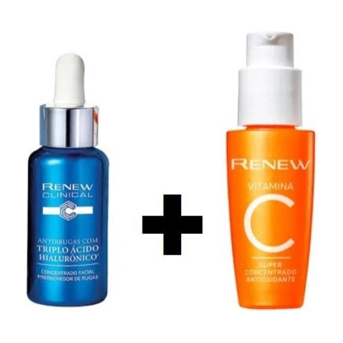Kit Renew Vitamina C + Preenchedor Com Ácido Hialurônico