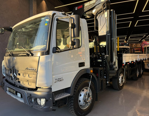 Caminhão Mb Atego 2730 2025 8x4 Munck Hiab Argos 55t