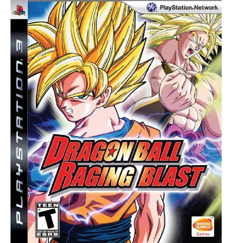 Ps3 Dragon Ball Raging Blast Midia Ps3 Dragon Ball Raging (Usado)