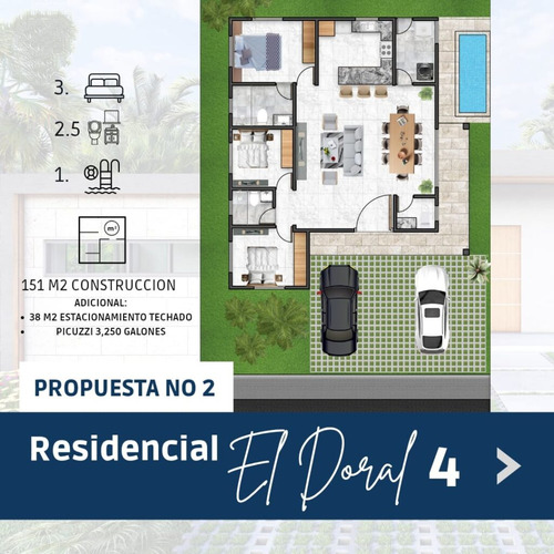 1565- Casas En El Doral 4, Pto. Pta.