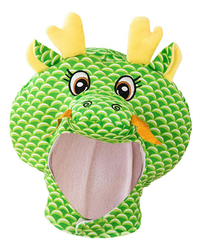 Cómodo Sombrero De Dragón De Felpa Cosplay Novedad Gorro