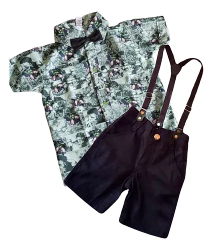 comprar Conjunto Hulk Temático Camisa Social Menino Festa 