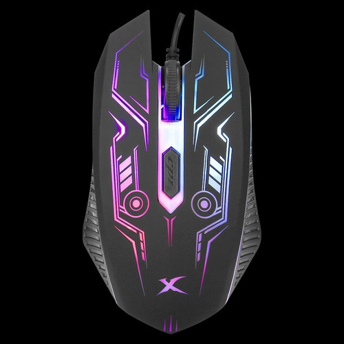 Kit De Teclado Y Mouse Gamer Xtrike Me Cm-406 Inglés Us De Color Negro Negro