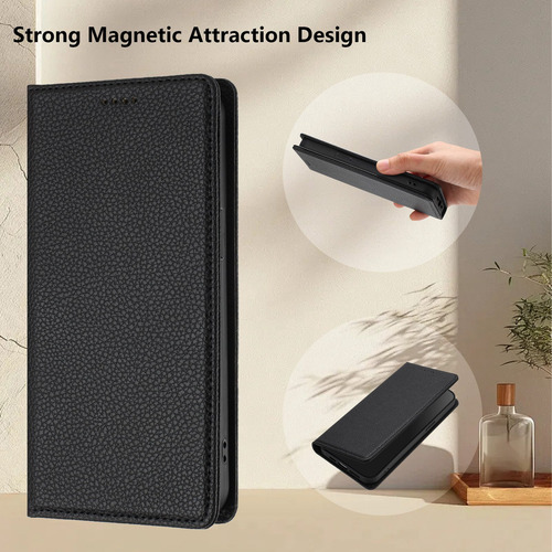 Funda De Piel Tipo Cartera Para Samsung Galaxy A30/a31/a32/a33, Estilo Empresarial, Lujoso Estampado De Guijarros, Cierre Magnético, Ranuras Para Tarj