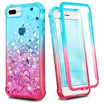 Comprar Funda Para iPhone 6 Plus 6s Plus 7 Plus 8 Plus Teal Rosa -02