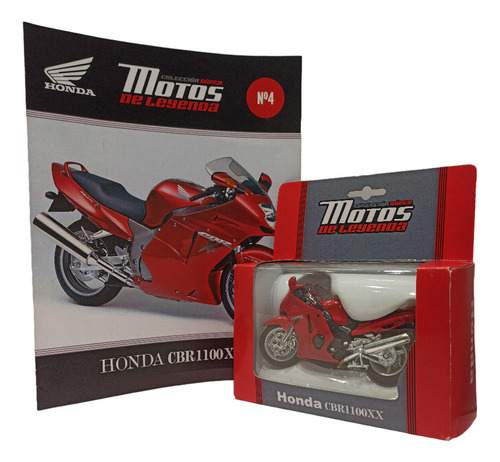 Coleccion El Tiempo Motos De Leyenda Honda Cbr 1100 Xx  1:18